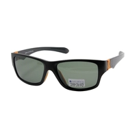 Hot Sale Plastic Square Glasses Frames Custom Logo UV400 Polarized Luxury Men Sunglasses